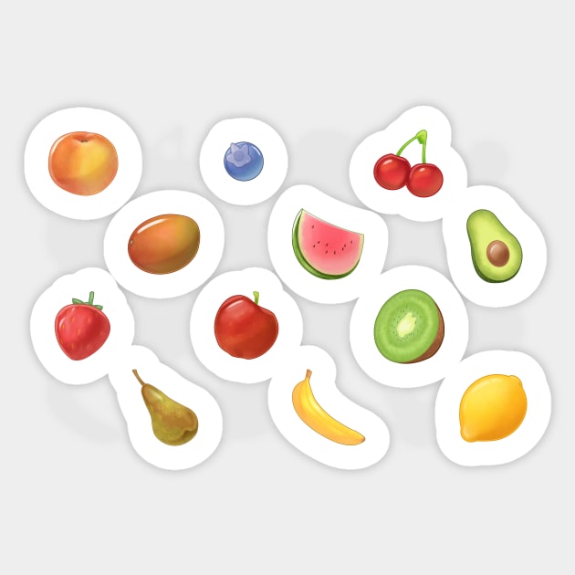 Fruity Sticker by takoto